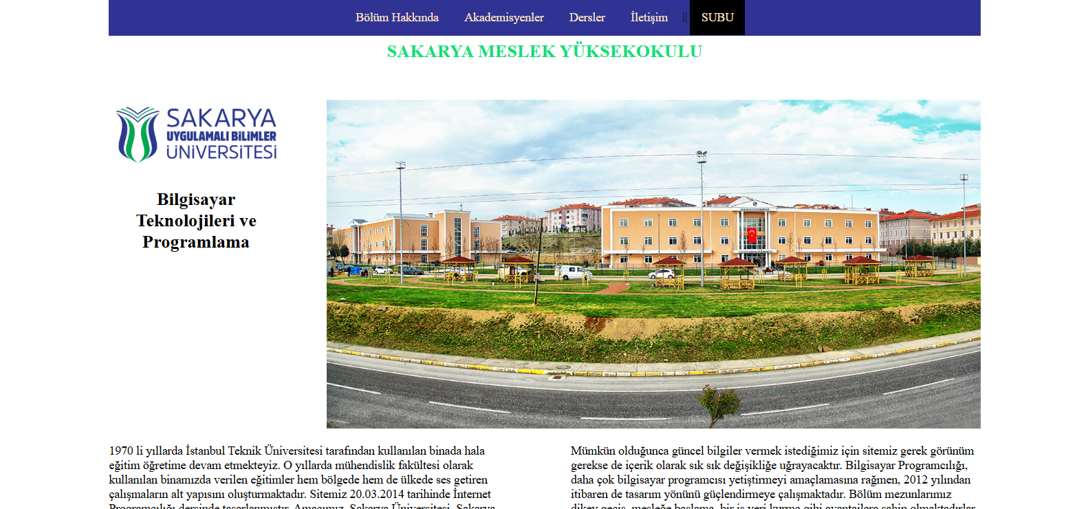 Sakarya MYO
